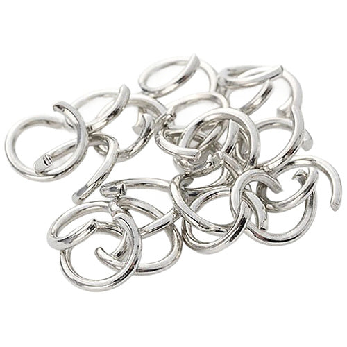 Open Jump Rings Iron for Jewelry Making Keychains Necklace Repair and DIY Crafts, Pack of 600