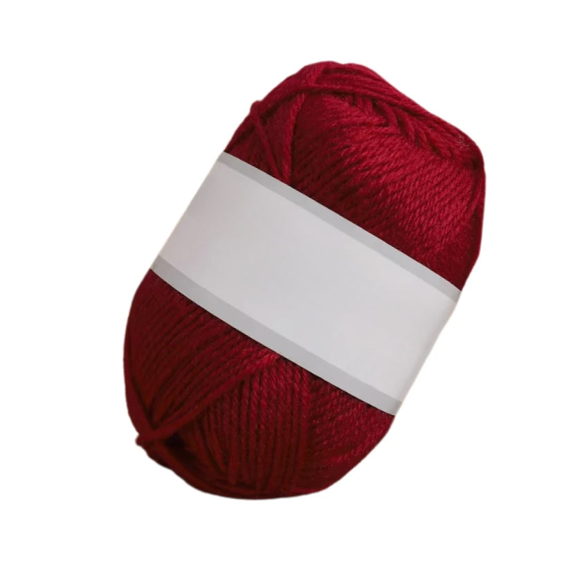 DK Blended Acrylic Yarn for Knitting and Crochet, Lightweight Garments, and Accessories, 100 Grams/3.53oz 200 Yards