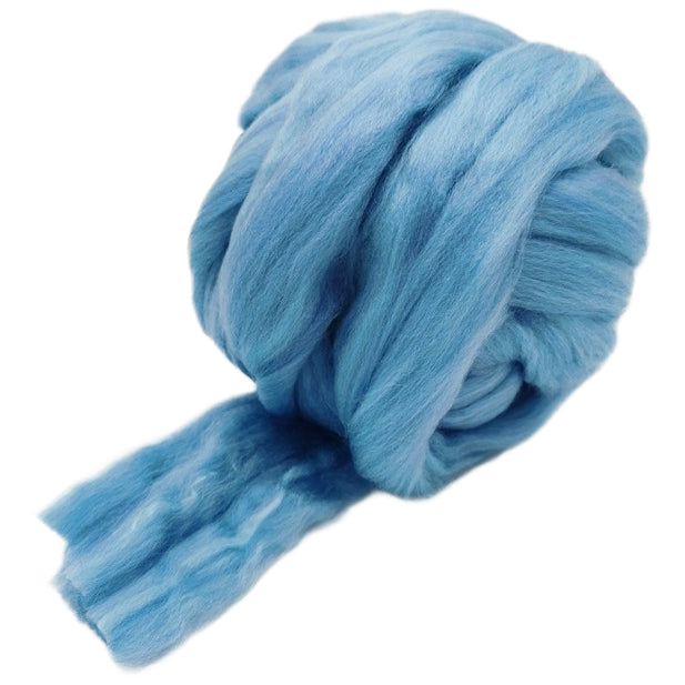 100g Wool Roving 8cm Thick Natural Fiber for Needle Felting Spinning Weaving and DIY Craft Projects