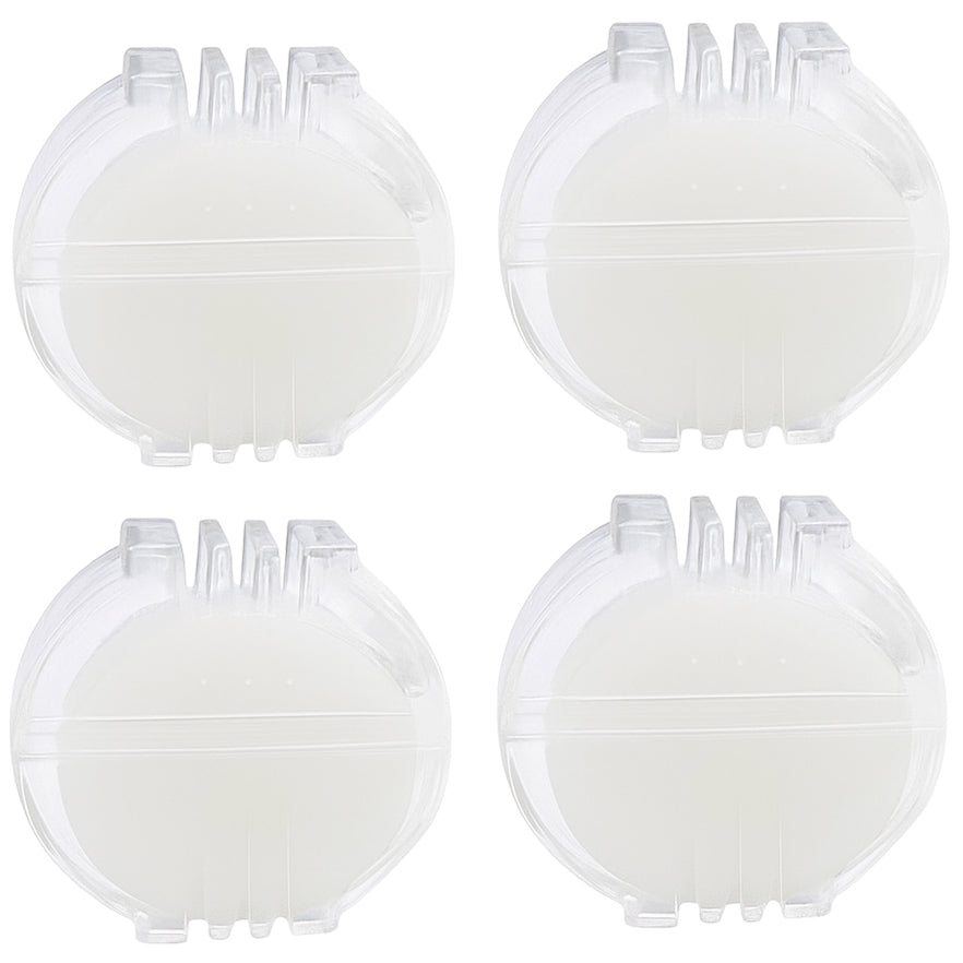 Thread Wax Conditioner With Clear Case for Hand Sewing, Embroidery, Quilting, Floss Lubrication and Strengthening