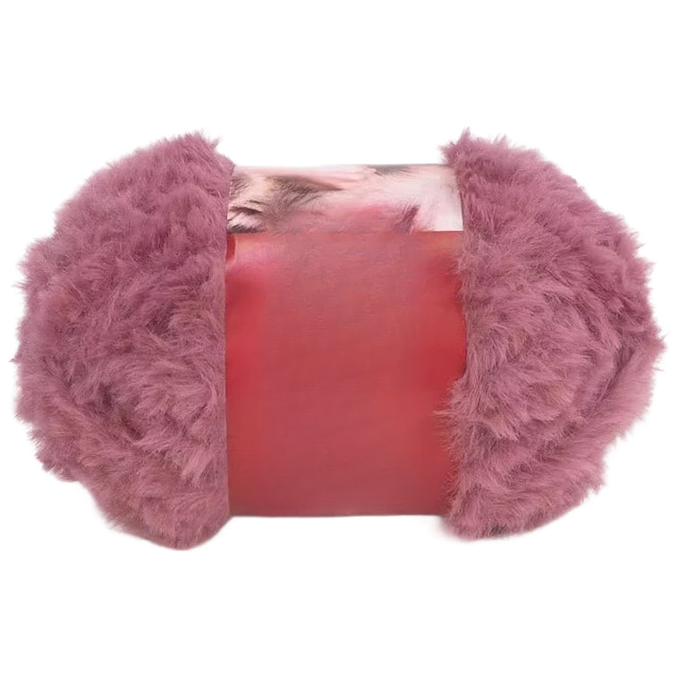 Luxurious Chunky Faux Fur Velvet Mink Yarn 100 Grams/3.53oz, 71.08 Yards for Knitting Fuzzy Clothes, Pillows and Decor