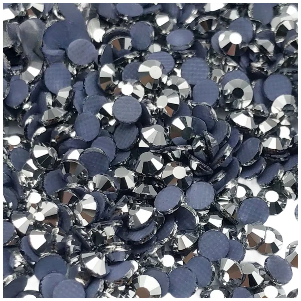 Shiny Hotfix Flatback Glass Rhinestones for Nail Art, Clothing, Crafts, DIY Crystal Decorations