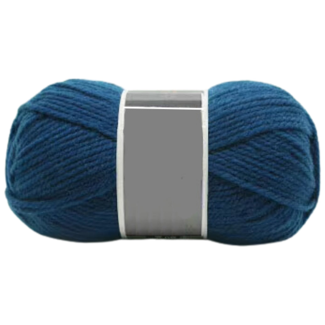Bulky Merino Wool and Acrylic Blended Knitting Yarn for Craft Projects, 100 Grams/3.53oz 120 Yards