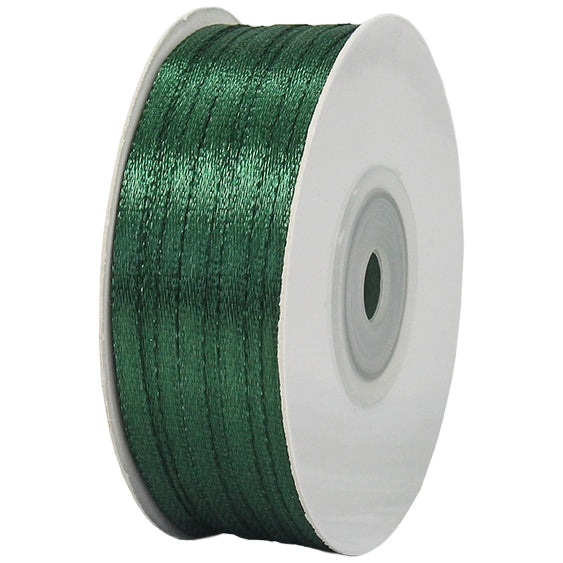 Double Face Satin Ribbon 100 Yards Polyester Fabric Ribbon for Gift Wrapping, Crafts, and Wedding Decor