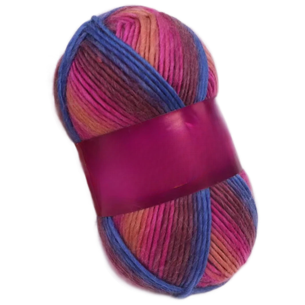 Soft Anti-Pilling Wool Yarn Blend, 30% Wool, 70% Acrylic, Aran/Worsted Weight #4, 100 Grams/3.53oz 175 Yards