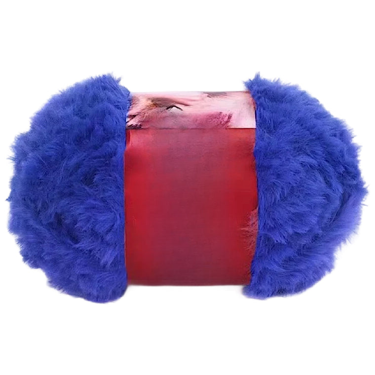 Luxurious Chunky Faux Fur Velvet Mink Yarn 100 Grams/3.53oz, 71.08 Yards for Knitting Fuzzy Clothes, Pillows and Decor