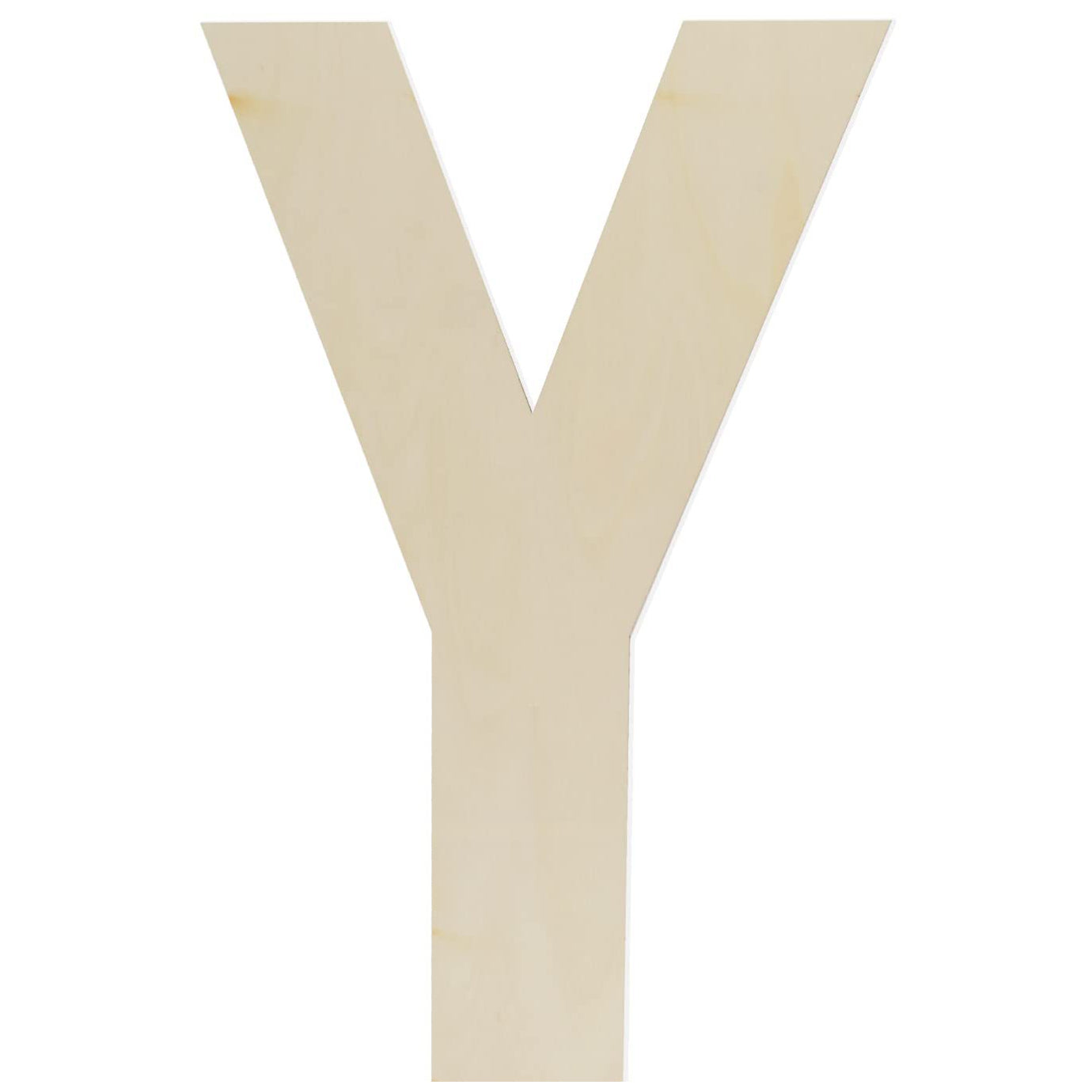 12 Inch Wooden Letter Unfinished Large Wood Alphabet Cutout For DIY Crafts Wall Decor Projects