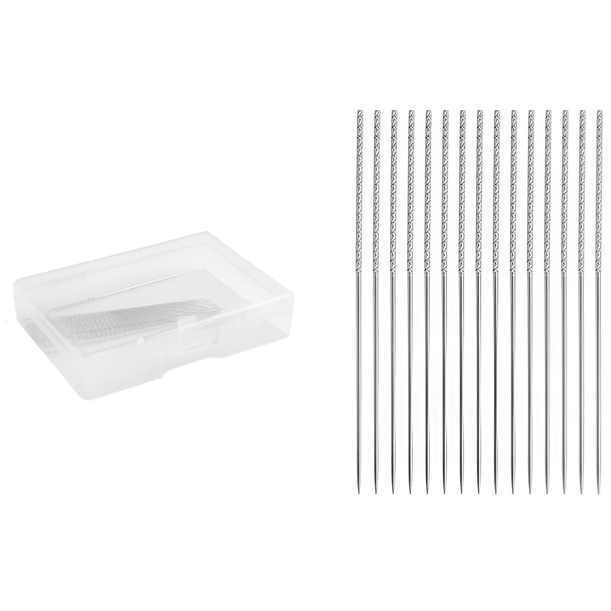 Nickel-Plated High Carbon Steel Snag Repair Tool for Knits, Sweaters, Upholstery, Drapes, and Woven Fabrics