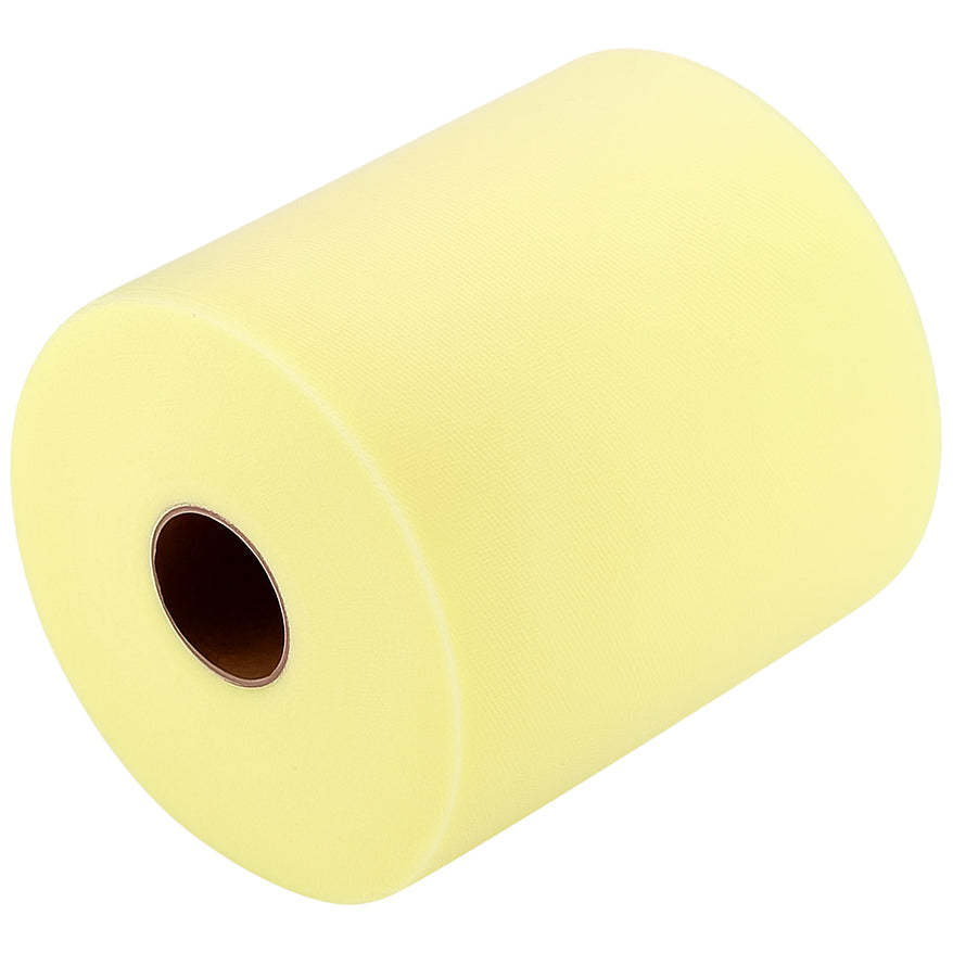 6 Inch x 100 Yards Polyester Tulle Fabric Roll for Crafts, Gift Wrapping & Party Decorations