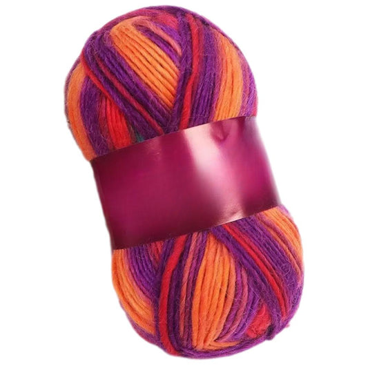 Soft Anti-Pilling Wool Yarn Blend, 30% Wool, 70% Acrylic, Aran/Worsted Weight #4, 100 Grams/3.53oz 175 Yards