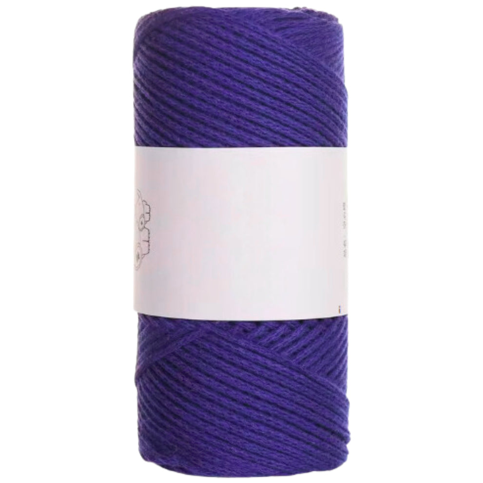 100% Cotton 2mm 300g/10.58oz, 220yds Macrame Rope Yarn for Crochet and Knitting Projects