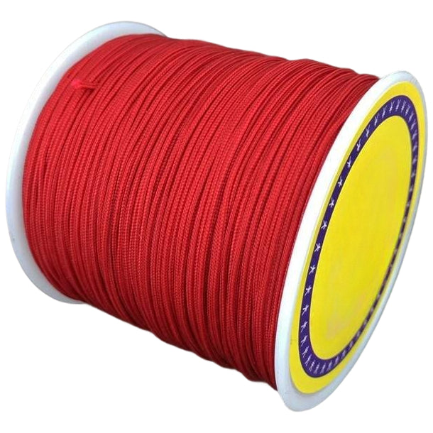 0.8mm-100m Nylon Knot Cord for DIY Jewelry, Beading, Macrame, and Craft Projects