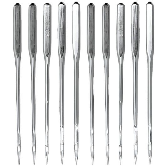Size 90/14 Stretch Sewing Machine Needles for Knit Fabric Quilting and Topstitching, Pack of 10