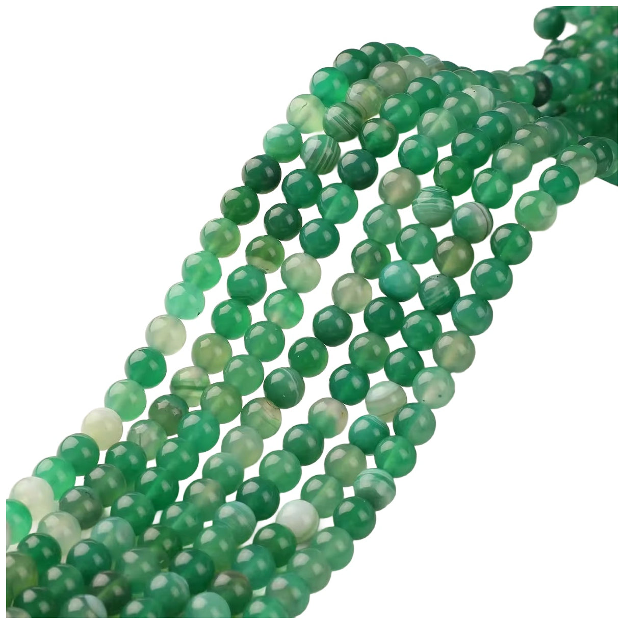 Multicolor Natural Gemstone Spacer Beads for DIY Bracelet and Necklace Making