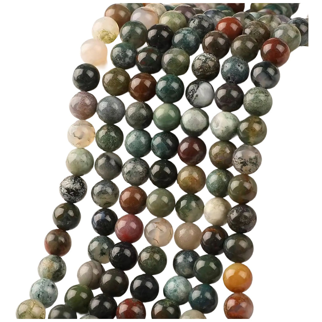 Multicolor Natural Gemstone Spacer Beads for DIY Bracelet and Necklace Making