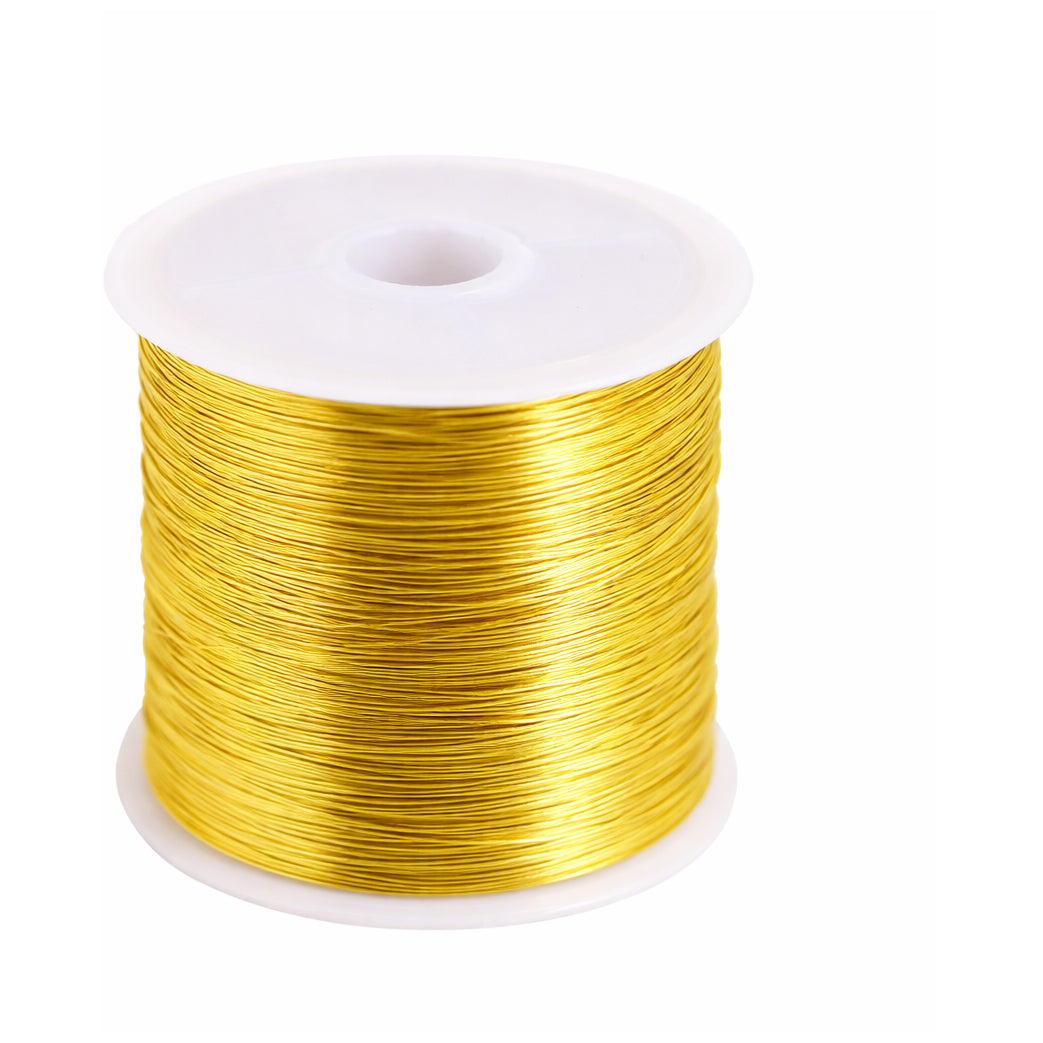26 Gauge Copper Jewelry Wire 328 ft Tarnish Resistant 0.4 mm Craft Wire for Jewelry Making and DIY Crafts