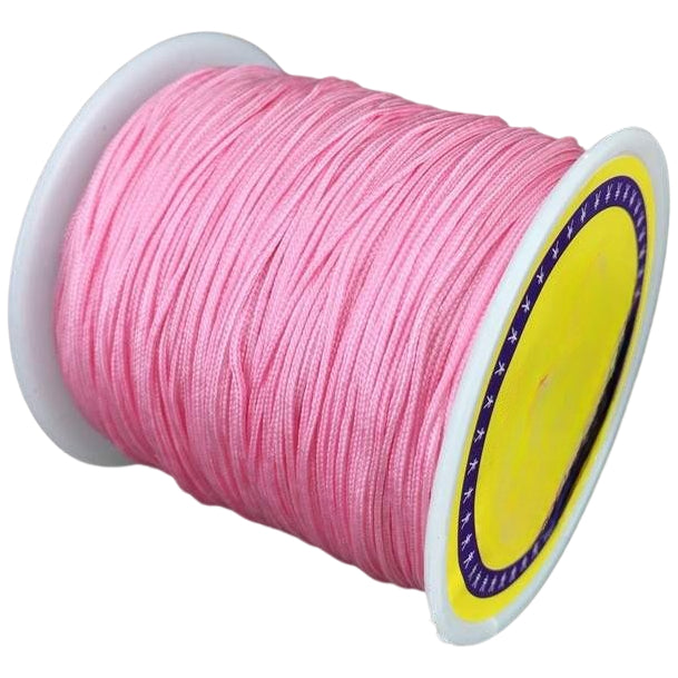 0.8mm-100m Nylon Knot Cord for DIY Jewelry, Beading, Macrame, and Craft Projects