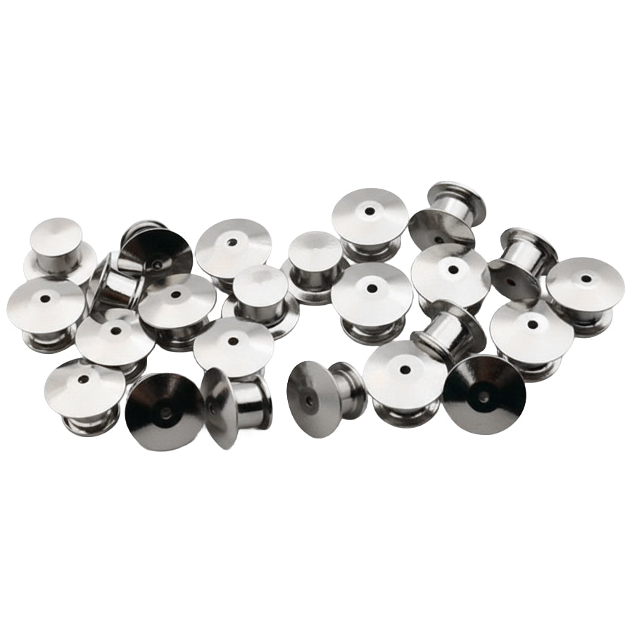 Metal Locking Pin Backs Clasp for Lapel Pins Badges Enamel Pins and DIY Crafts