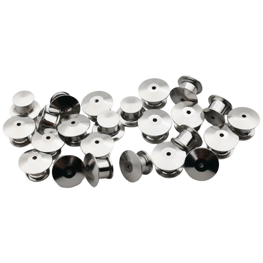 Metal Locking Pin Backs Clasp for Lapel Pins Badges Enamel Pins and DIY Crafts