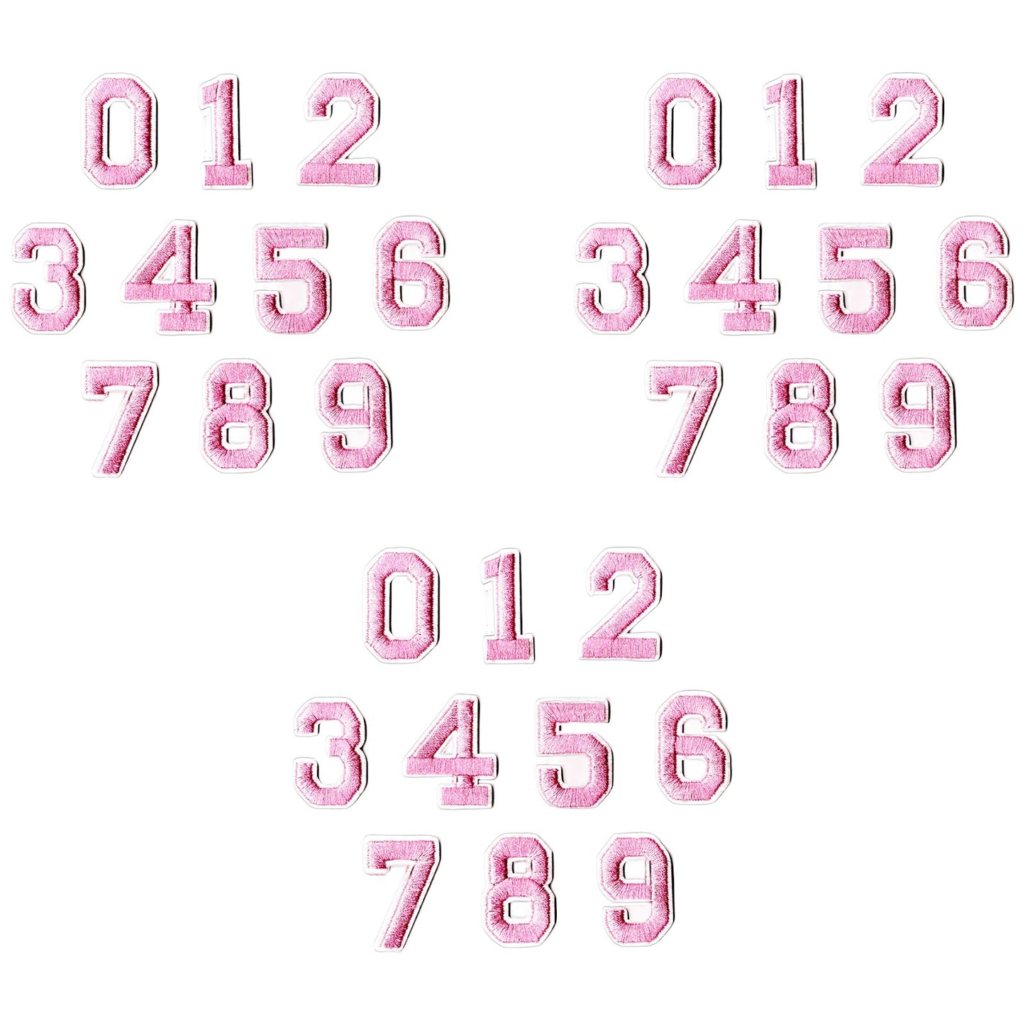 Iron On Alphabet Letter Patches A to Z Embroidered Applique for Clothes Hats Jeans