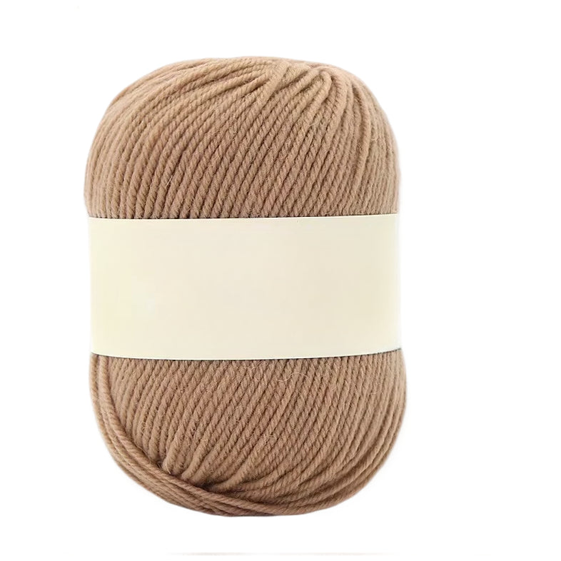 Worsted 100% Merino Wool Yarn for Hand Knitting & Crochet Projects, 50 Grams/1.76oz 131.23 Yards