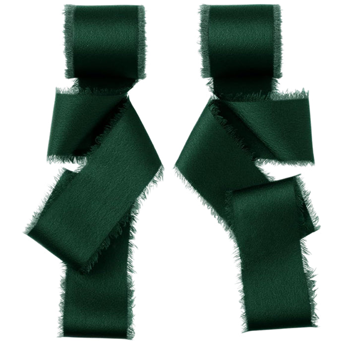 1.5 Inch Silk Satin Ribbon 10 Yards for Gift Wrapping and Wedding Decorations, Pack of 2