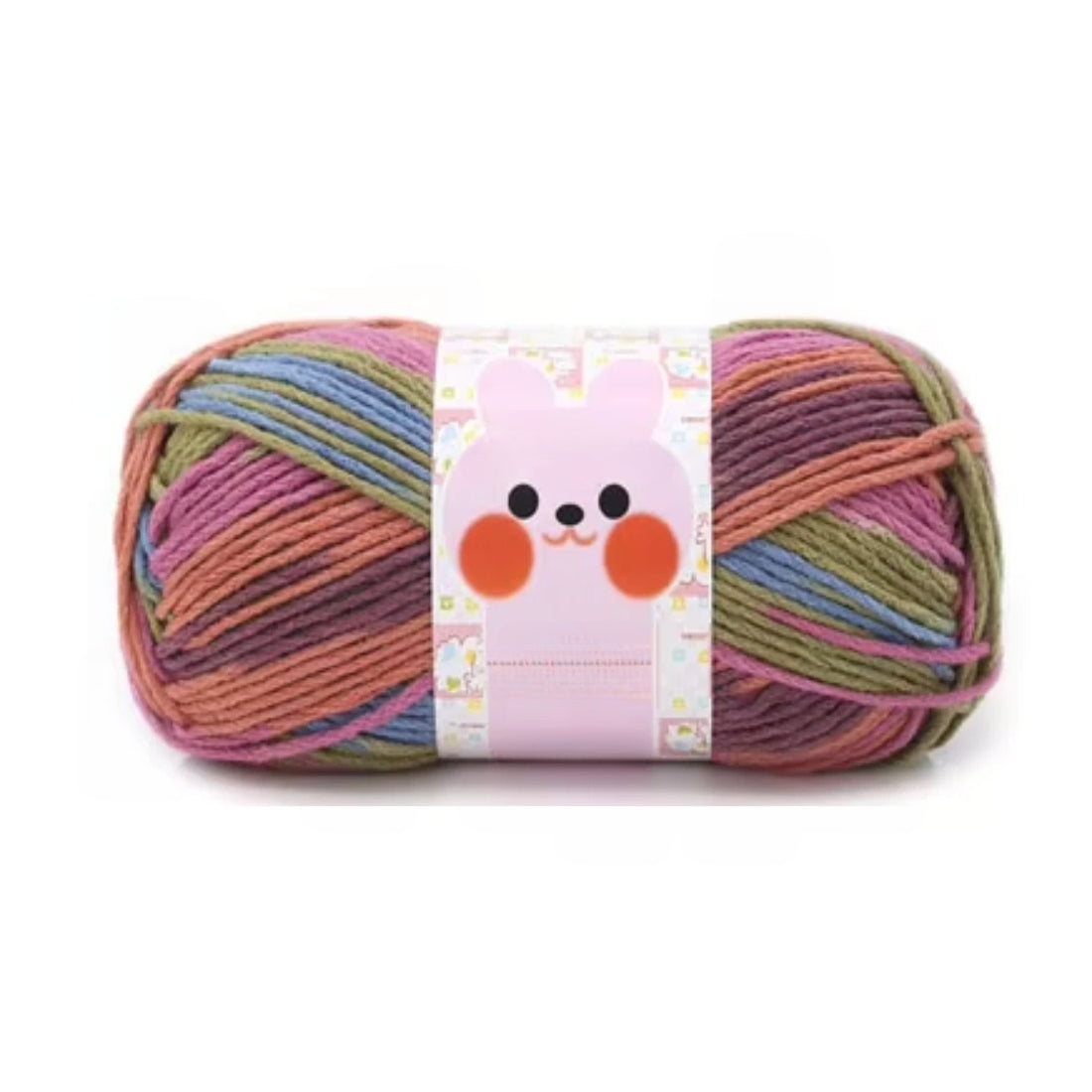 Landscape Yarn, 186 Yards 100g/3.53oz Multicolor Matte Acrylic Yarn for Knitting & Crocheting