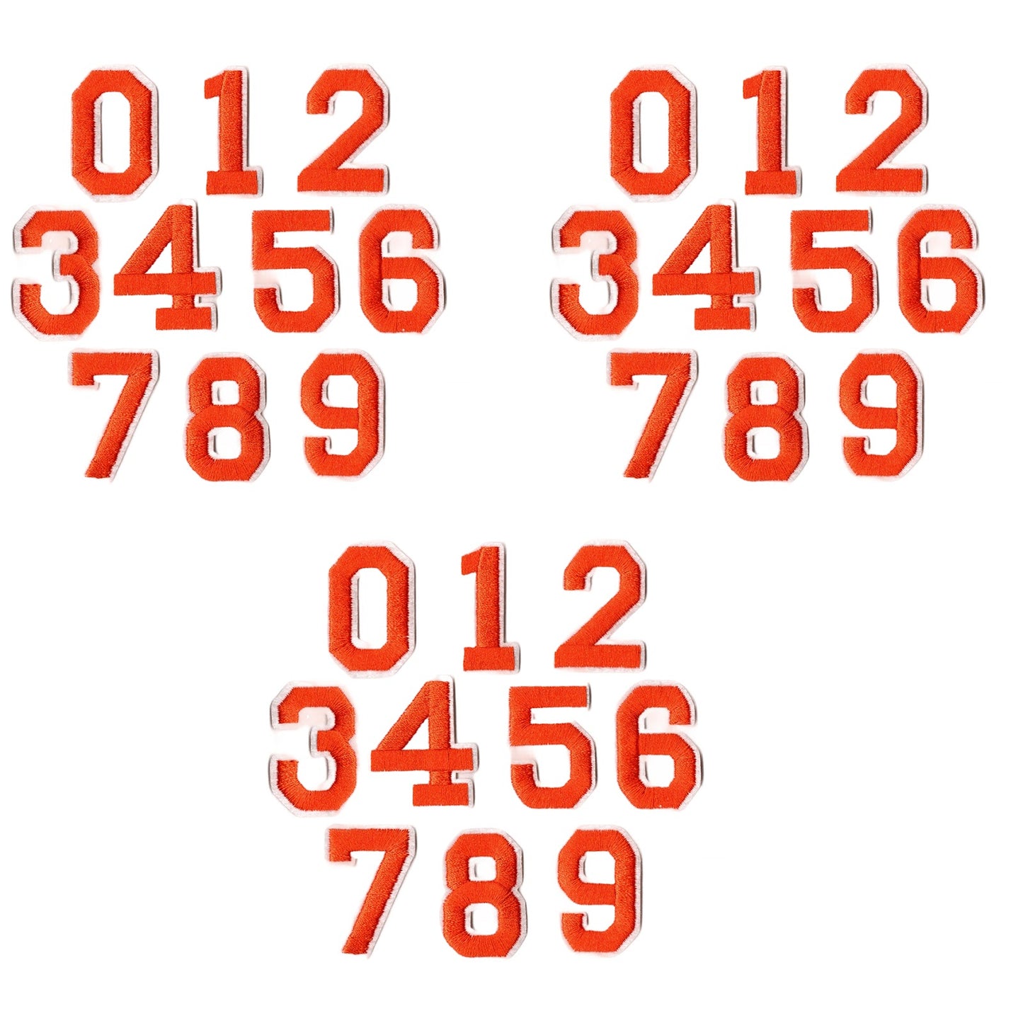 Iron On Alphabet Letter Patches A to Z Embroidered Applique for Clothes Hats Jeans