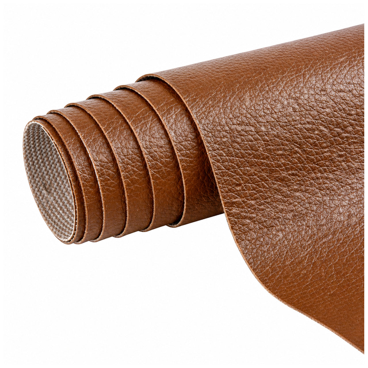 Waterproof Faux Leather Vinyl Fabric Sheets 0.6mm Thick UV Resistant Upholstery Material for DIY Repair Crafts