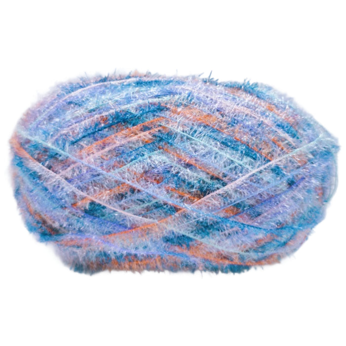 Sparkling Scrubby Yarn for Dishcloths 50g/1.76oz 109 Yards, Durable Polyester Yarn for Crocheting