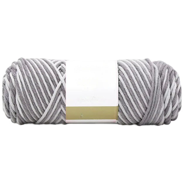 8-Ply Variegated Acrylic Yarn, Worsted Weight, Size 4 for Knitting and Crochet Projects, 100 Grams/3.53oz 155 yards
