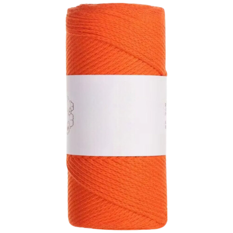 100% Cotton 2mm 300g/10.58oz, 220yds Macrame Rope Yarn for Crochet and Knitting Projects