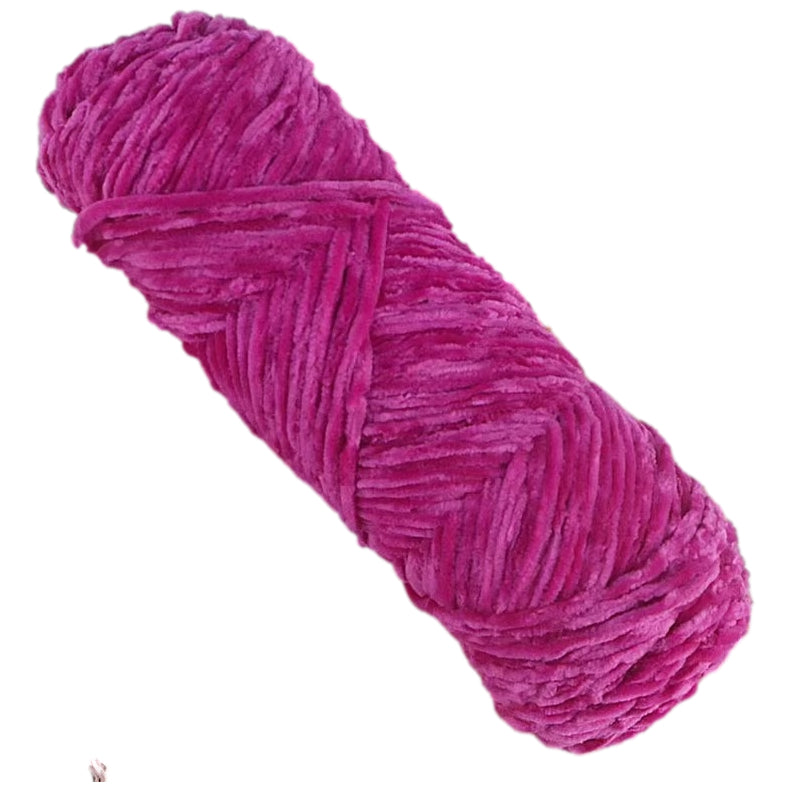 Super Soft Velvet Chenille Yarn 100 Grams/3.52oz 147.64 Yards for Knitting, Crocheting, Blankets and Amigurumi
