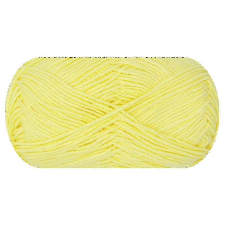 Soft Cotton Acrylic Yarn for Crochet and Knitting, 40 Grams/1.41oz 142 yards