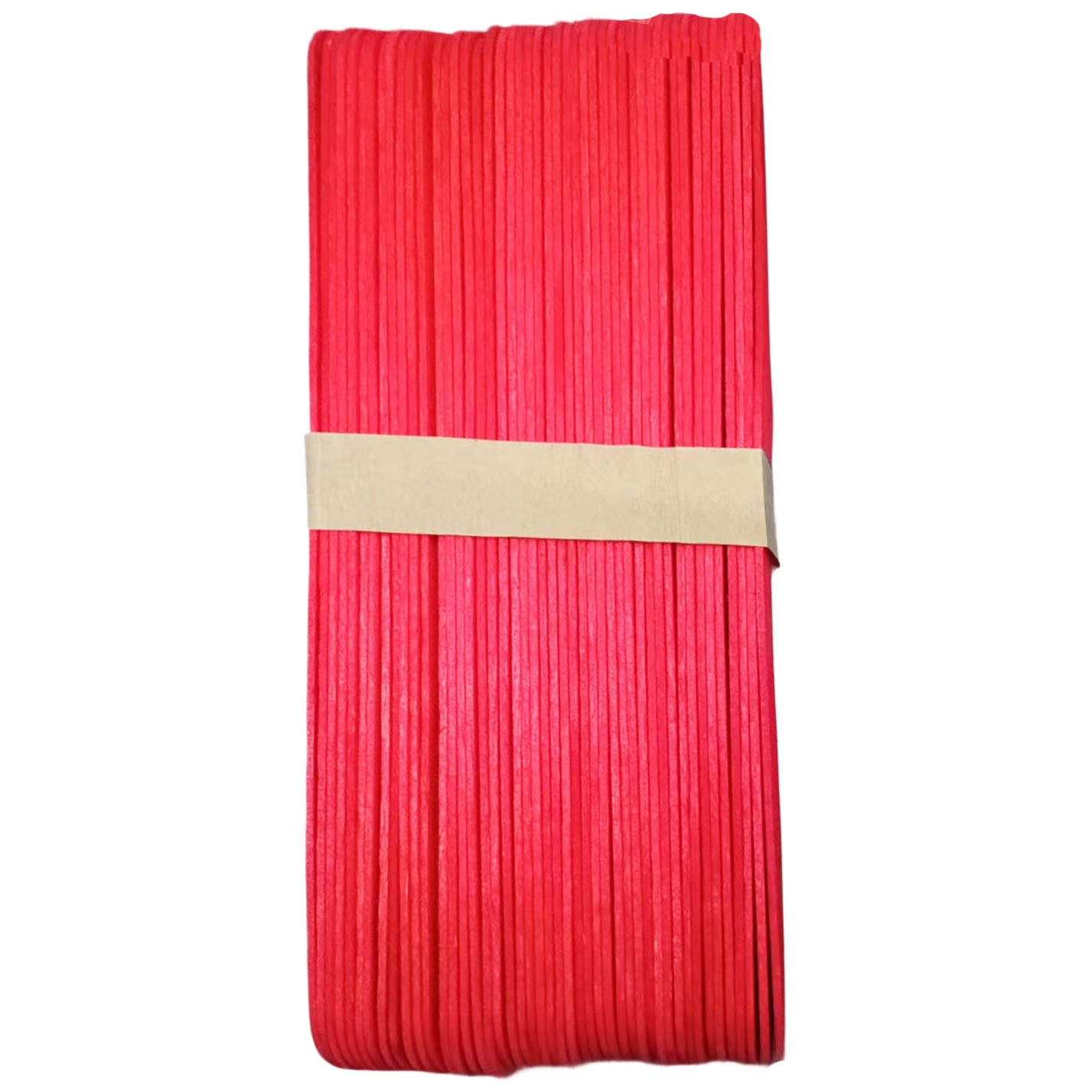 Jumbo Wooden Craft Sticks 8 Inch Natural Wood for Waxing, Popsicles, Crafts, and DIY Projects, Pack of 60