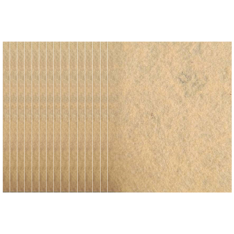Embroidery Puffy Foam 9x12 Inch 1mm Polyester Sheets for 3D Embroidery Caps Garments Bags Jackets, Pack of 15