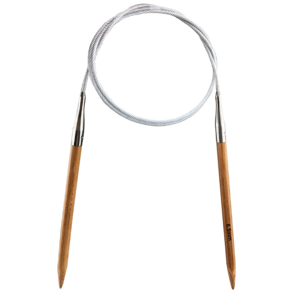32-Inch Bamboo Circular Knitting Needle for DIY Handmade and Various Yarn Weaving Projects