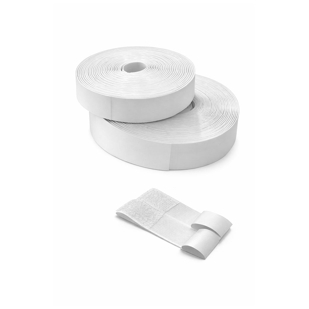 Nylon Heavy Duty Hook and Loop Adhesive Tape Roll Non Slip Strips for Rugs Walls Cushions Furniture