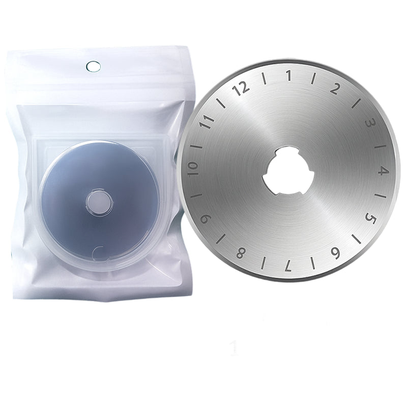 Rotary Cutter Replacement Blades for Fabric, Paper, Leather, Sewing, Quilting, and Craft Projects