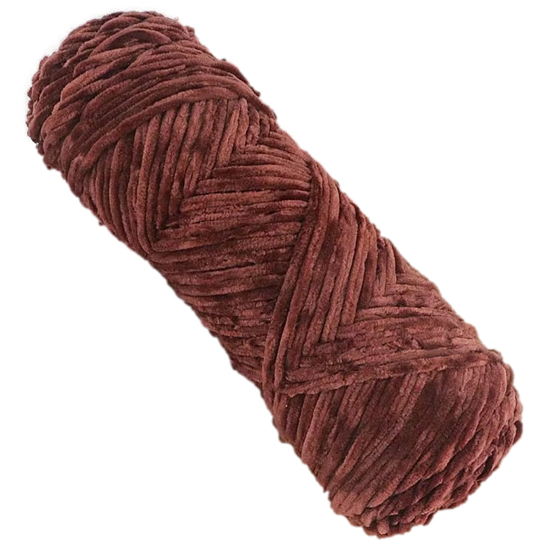 Super Soft Velvet Chenille Yarn 100 Grams/3.52oz 147.64 Yards for Knitting, Crocheting, Blankets and Amigurumi