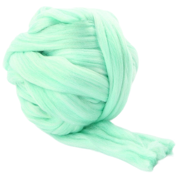 100g Wool Roving 8cm Thick Natural Fiber for Needle Felting Spinning Weaving and DIY Craft Projects