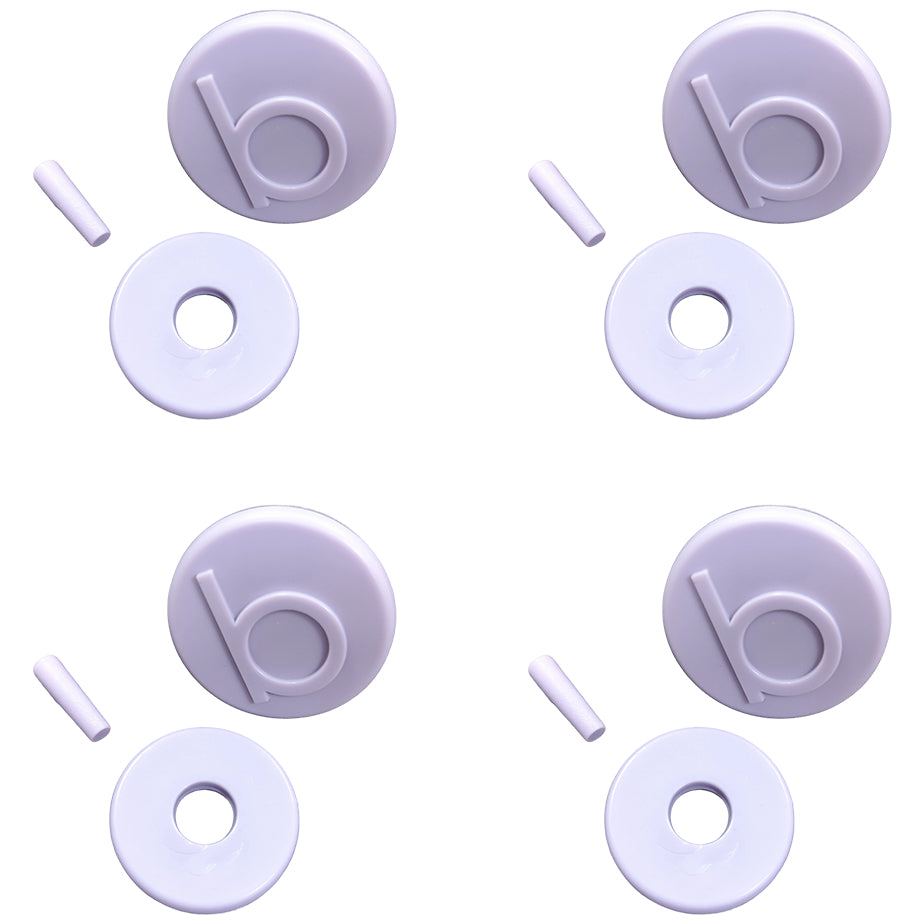 Replacement Handle Buttons with “b” Design for Bag Totes, Quick Fix Rivets for Beach Bag Straps and Repairs