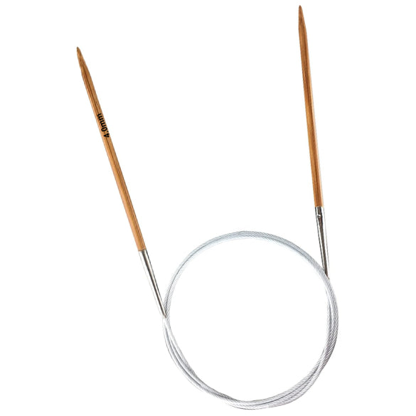 32-Inch Bamboo Circular Knitting Needle for DIY Handmade and Various Yarn Weaving Projects
