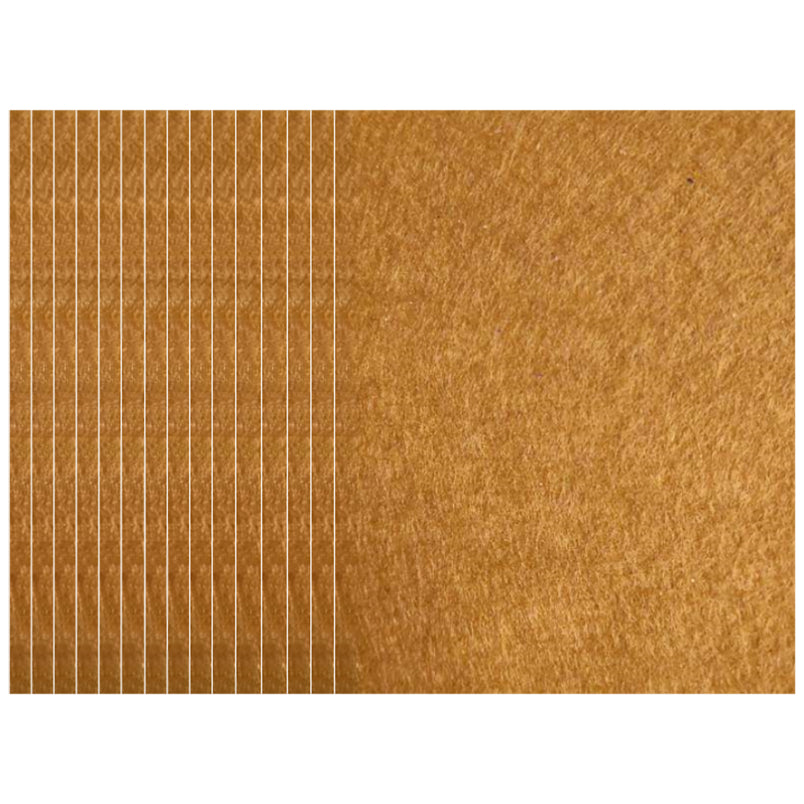 Embroidery Puffy Foam 9x12 Inch 1mm Polyester Sheets for 3D Embroidery Caps Garments Bags Jackets, Pack of 15