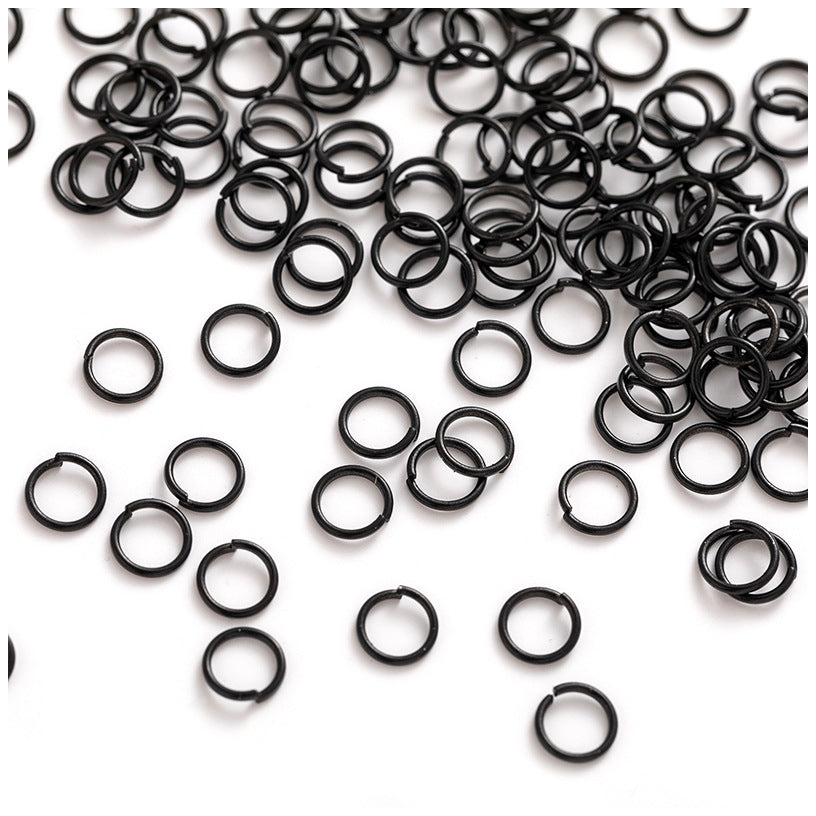 Open Jump Rings for Jewelry Making Earrings and Keychains for Crafts Repair Supplies, Pack of 300