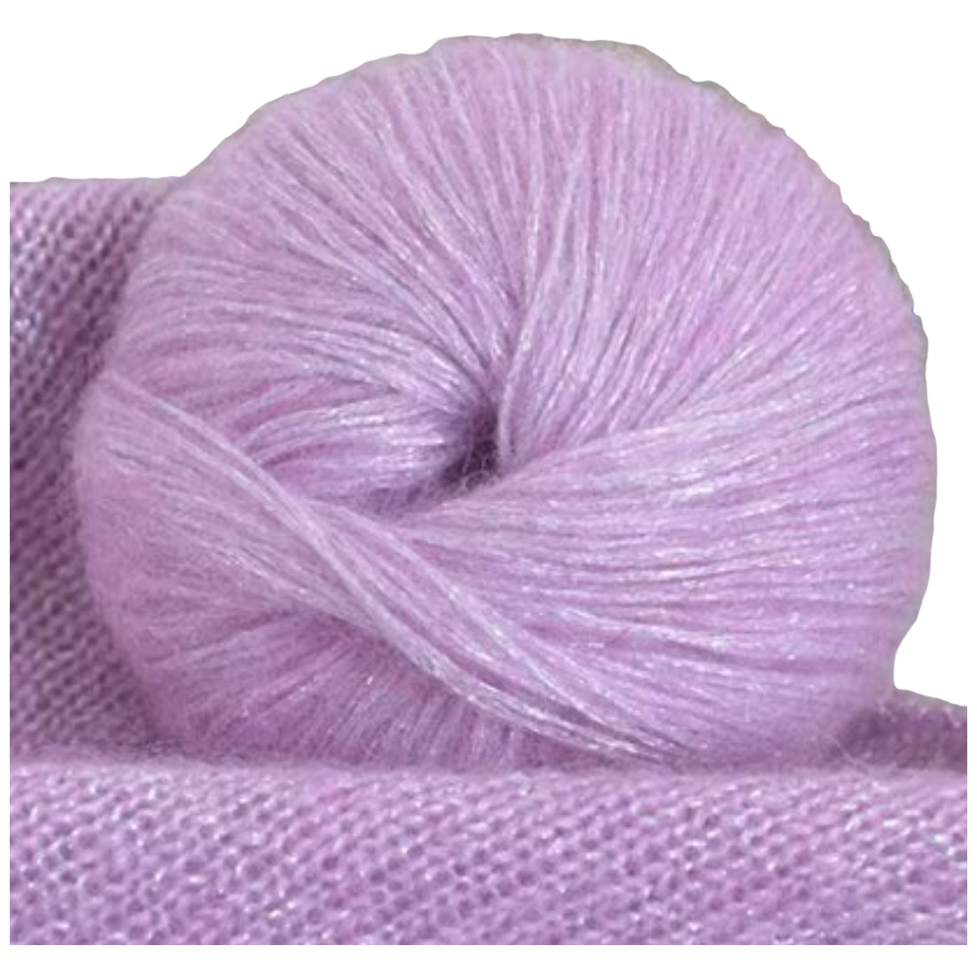 Glitter Knitting Yarn Sparkle Metallic Acrylic Wool for Crochet and Hand-Knitting, 25 Grams/0.85oz 109 Yards