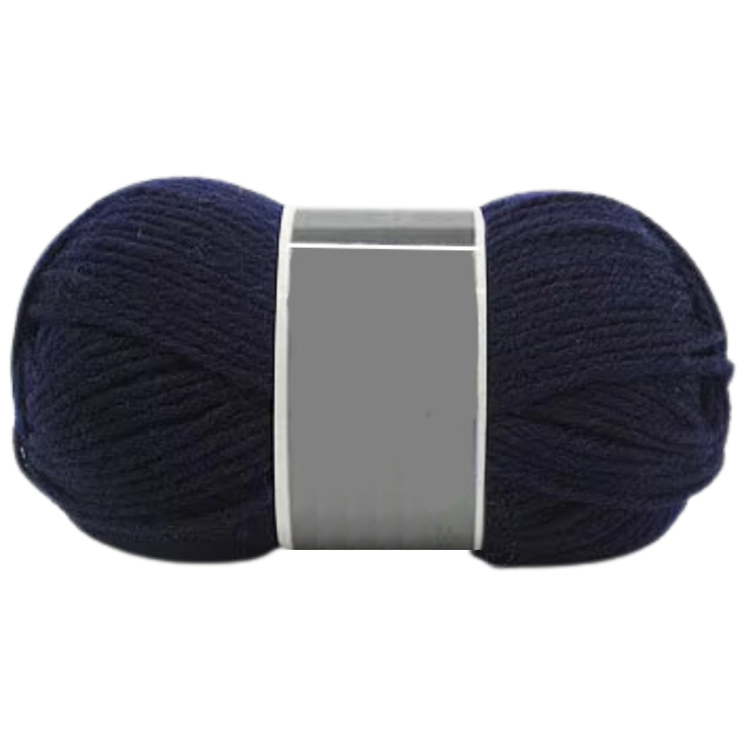 Bulky Merino Wool and Acrylic Blended Knitting Yarn for Craft Projects, 100 Grams/3.53oz 120 Yards