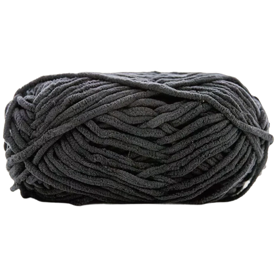 Soft Velvet Chenille Yarn for Crocheting, 100g/3.53oz, 74.3 Yards, Baby Blanket Yarn