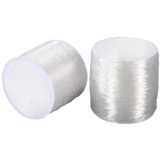 Transparent Crystal Elastic String 100m for Bracelets, Necklaces, Beading, Jewelry Making, and DIY Crafts