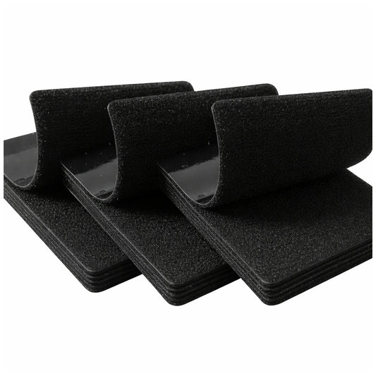 Heavy Duty Nylon Hook and Loop Adhesive Strips Strong Grip Interlocking Tape for Sewing Crafts Diy Walls